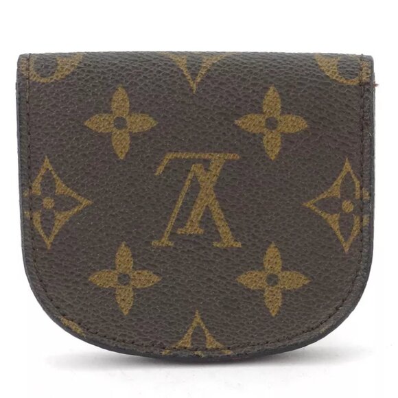 Louis Vuitton coin case Monogram beige Monogram canvas Authentic used T10507 - Picture 2 of 9